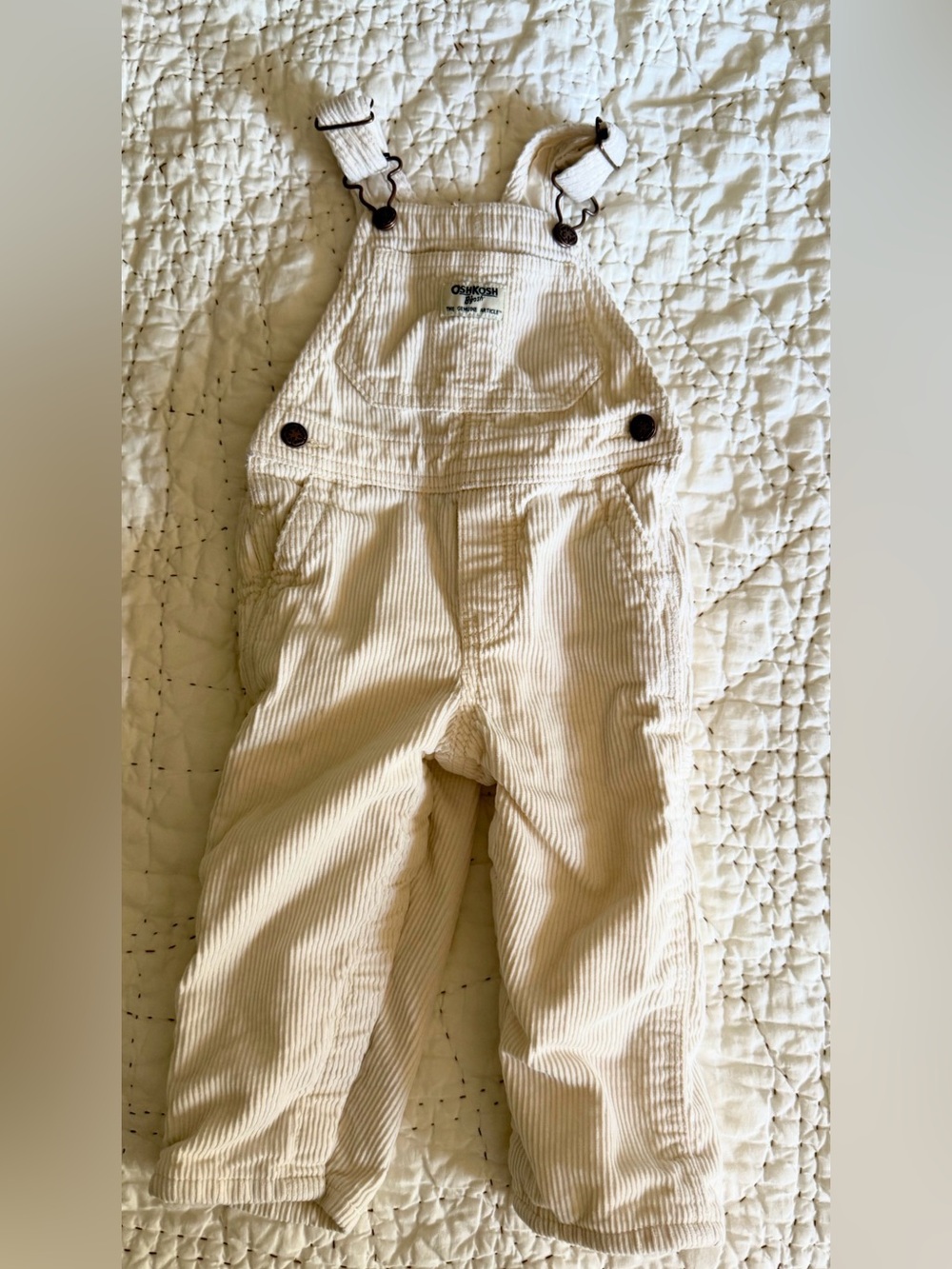 Oshkosh B'gosh Jersey-Lined Corduroy Overalls Toddler